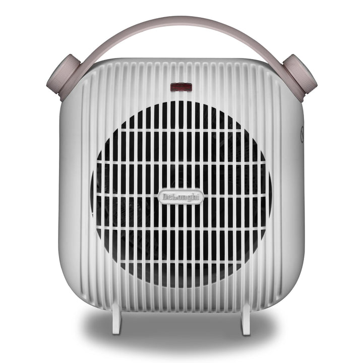 De'Longhi HFS30B24.W Tischheizlüfter, 2400 W, weiss/altsrosa, Weiss