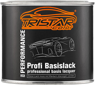 TRISTARcolor Autolack Set Dose spritzfertig für Skoda LA7W Reflexsilber Metallic Basislack + 2K Klar