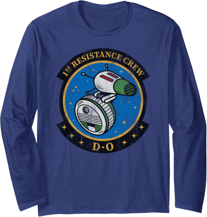 Star Wars The Rise of Skywalker D-O Resistance Crew Langarmshirt