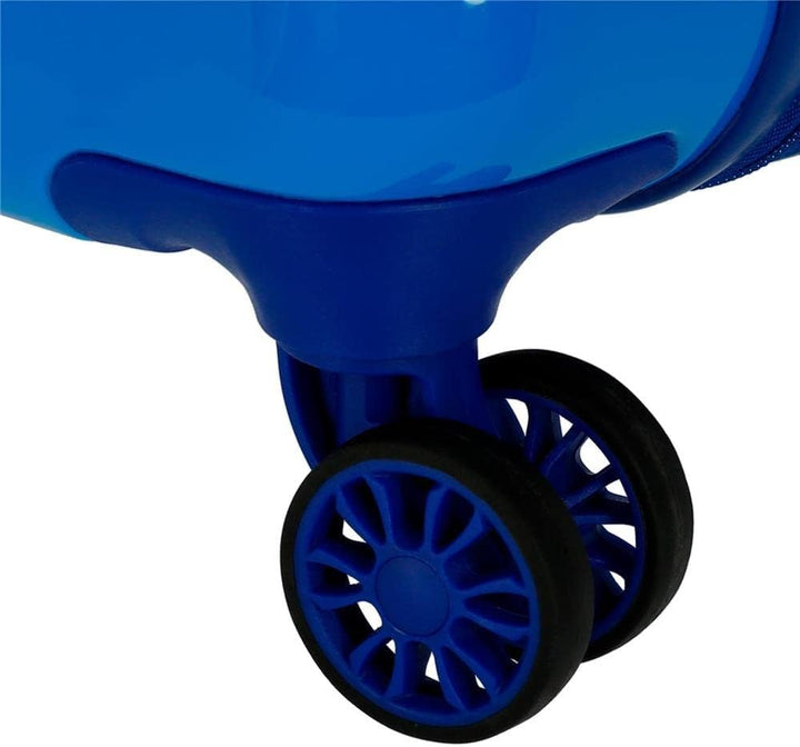 Reebok Maveryck Kabinenkoffer Blau 38 x 55 x 20 cm Starres ABS Seitliches Zahlenschloss 34 L 2,86 kg