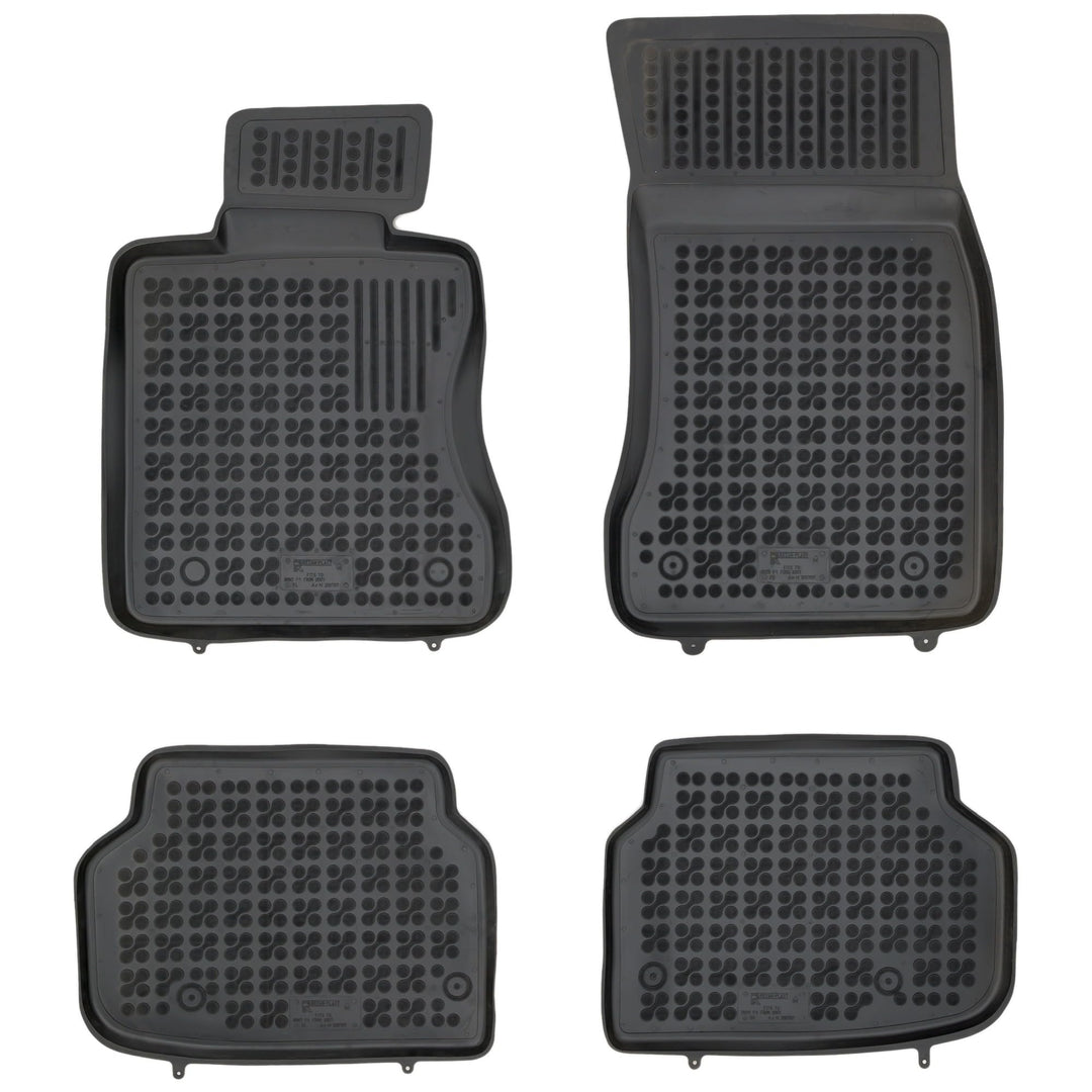 SMK Auto fussmatten gummimatten passt für BMW 7er (F01) 2008-2015 fussmatten Auto für alle Jahreszei