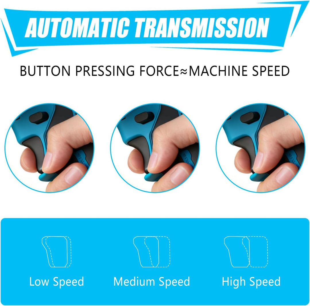 3 Zoll Akku Winkelschleifer kompatibel mit Makita 18V Akku (ohne Batterie), 16.800rpm bürstenloser M