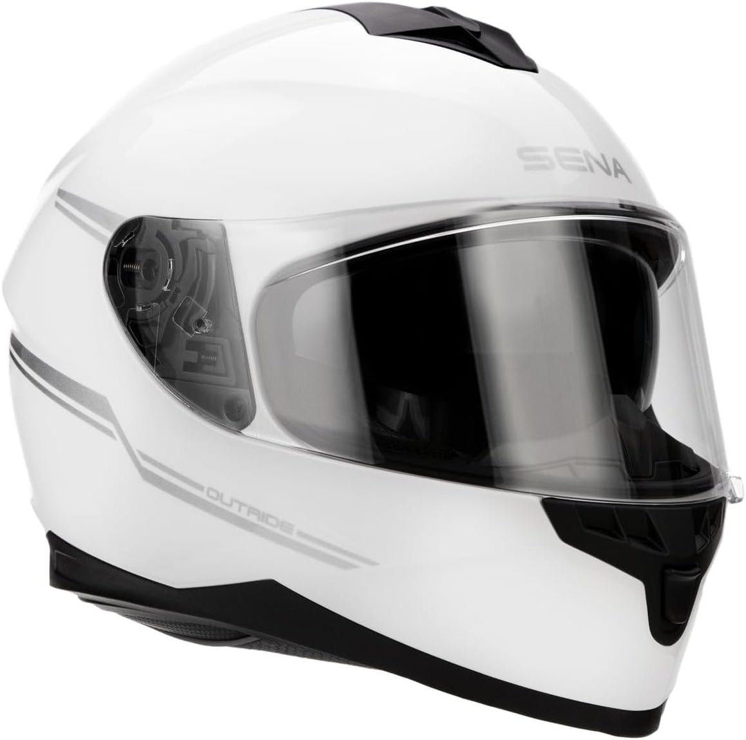 Sena Outride ECE-zertifizierte Motorrad Integralhelm Mir integrierter Bluetooth Intercom und Smartph