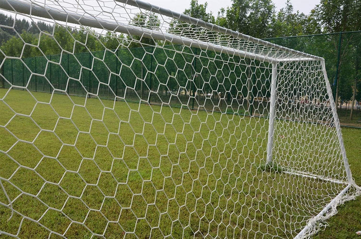 Aoneky Fussballnetz 7,3x2,4M/ 4,9x2,1M/ 3,6x1,8M/ 3x2M/ 2,4x1,8M/ 1,8x1,2M | Ersatz-Fussballtornetz