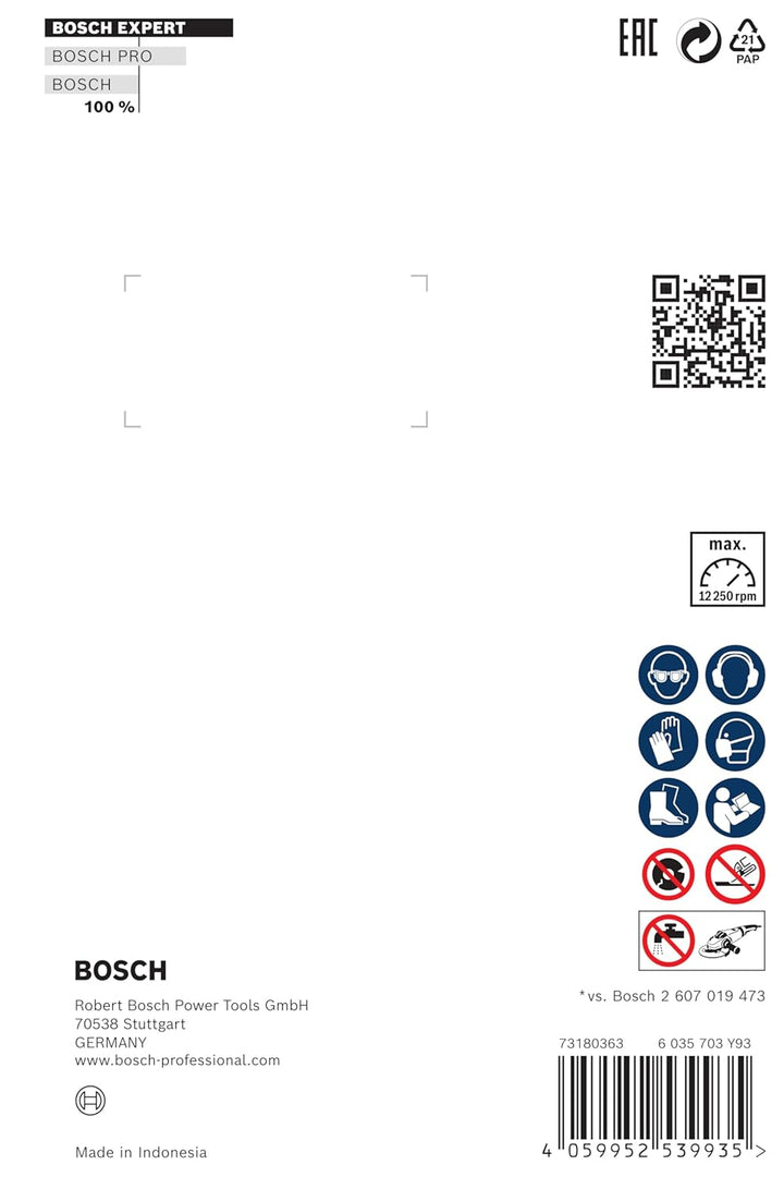 Bosch Professional 1x Expert HardCeramic X-LOCK Diamanttrennscheiben (für Harte Fliesen, Harter Stei