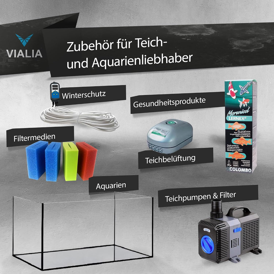 PE Bälle transparent Teichabdeckung | 650 Stück Ø 70 mm für 3 m² | Schwimmkugeln als Winterschutz ge