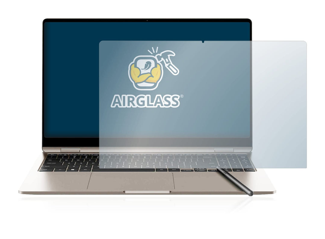 BROTECT Schutzglas für Samsung Galaxy Book3 360 15.6" Schutzfolie Panzer Folie Glas[Extrem Kratzfest
