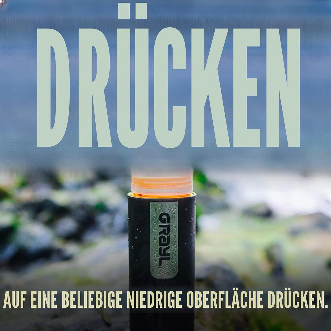 GRAYL UltraPress Ersatzfilterkartusche (Orange), Orange