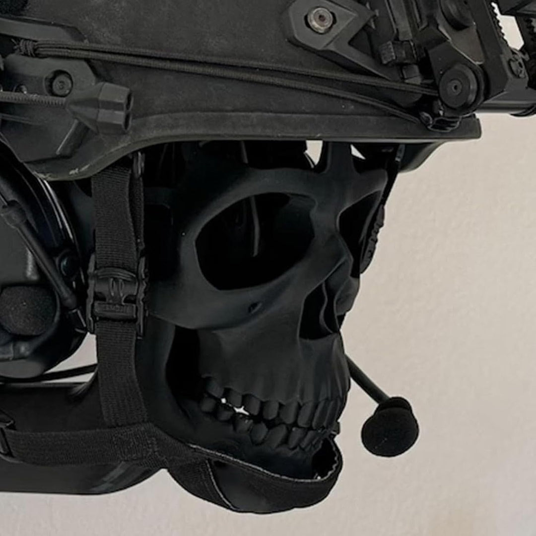 Schädel Helm Halterung,Motorradhelm Halterung Wand,Gothic Schädel Helm Display Ständer,Kreative Skel