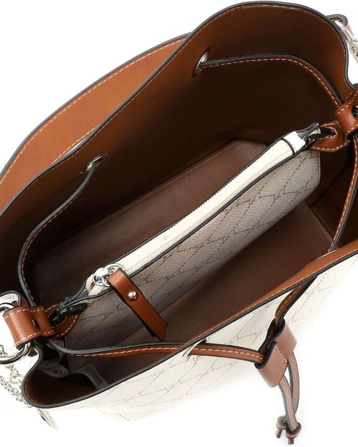 Tamaris Beutel TAS Anastasia 30902 Damen Handtaschen Print, Ecru