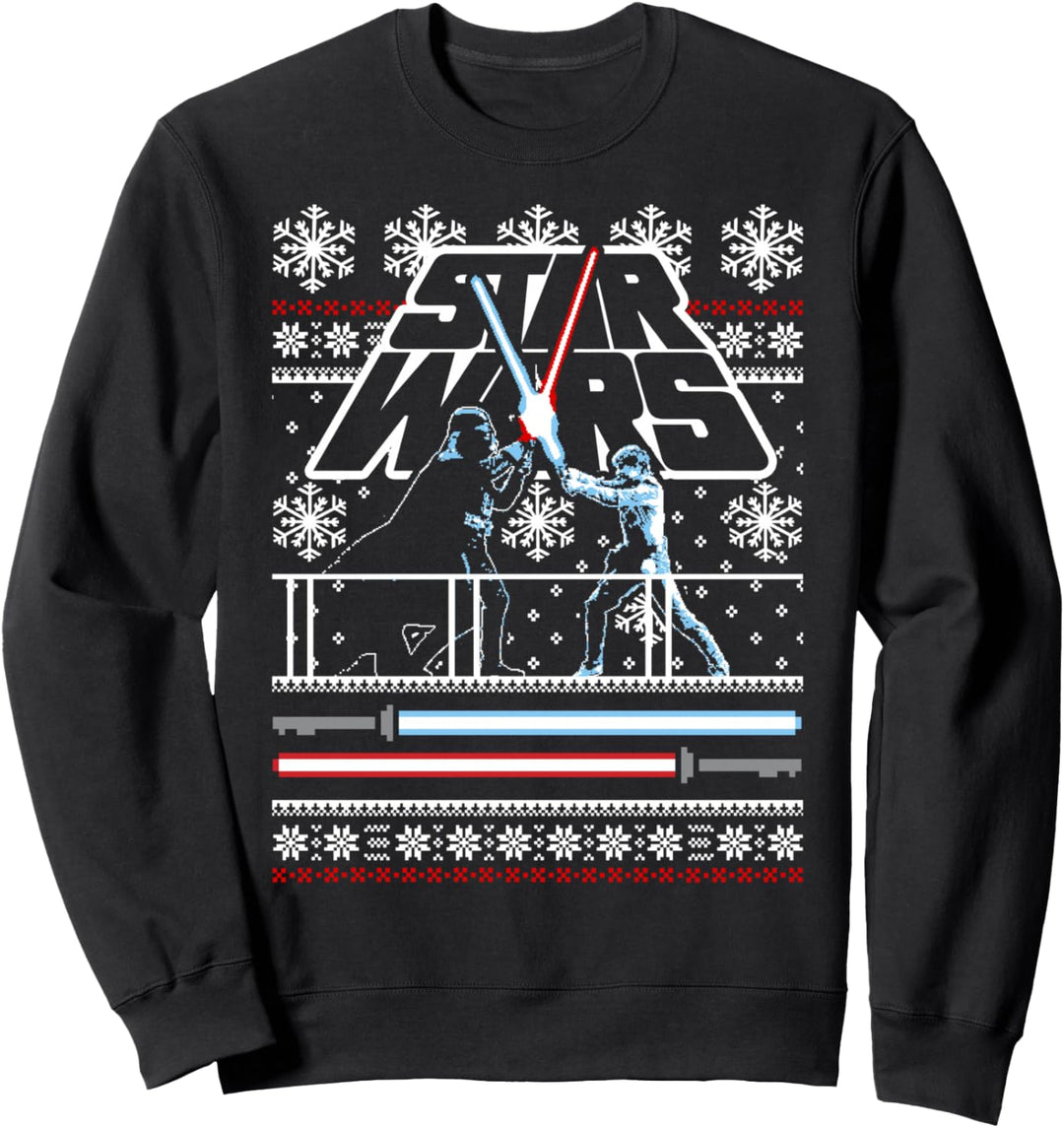 Star Wars Christmas Battle Ugly Sweater Sweatshirt