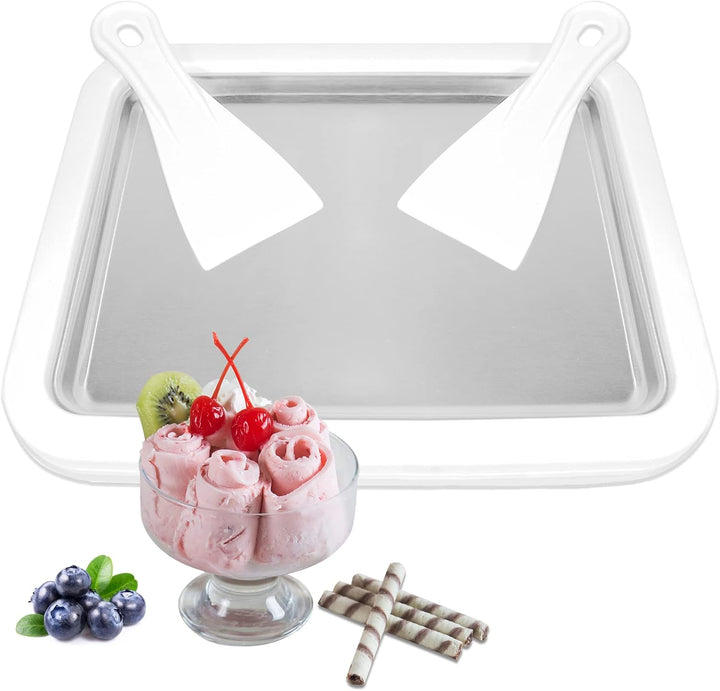 Eisplatte zum eis machen, Ice Rolls Maschine, Ice Cream Rolls Maker, Eisplatte Eis Rolls, Ice Cream