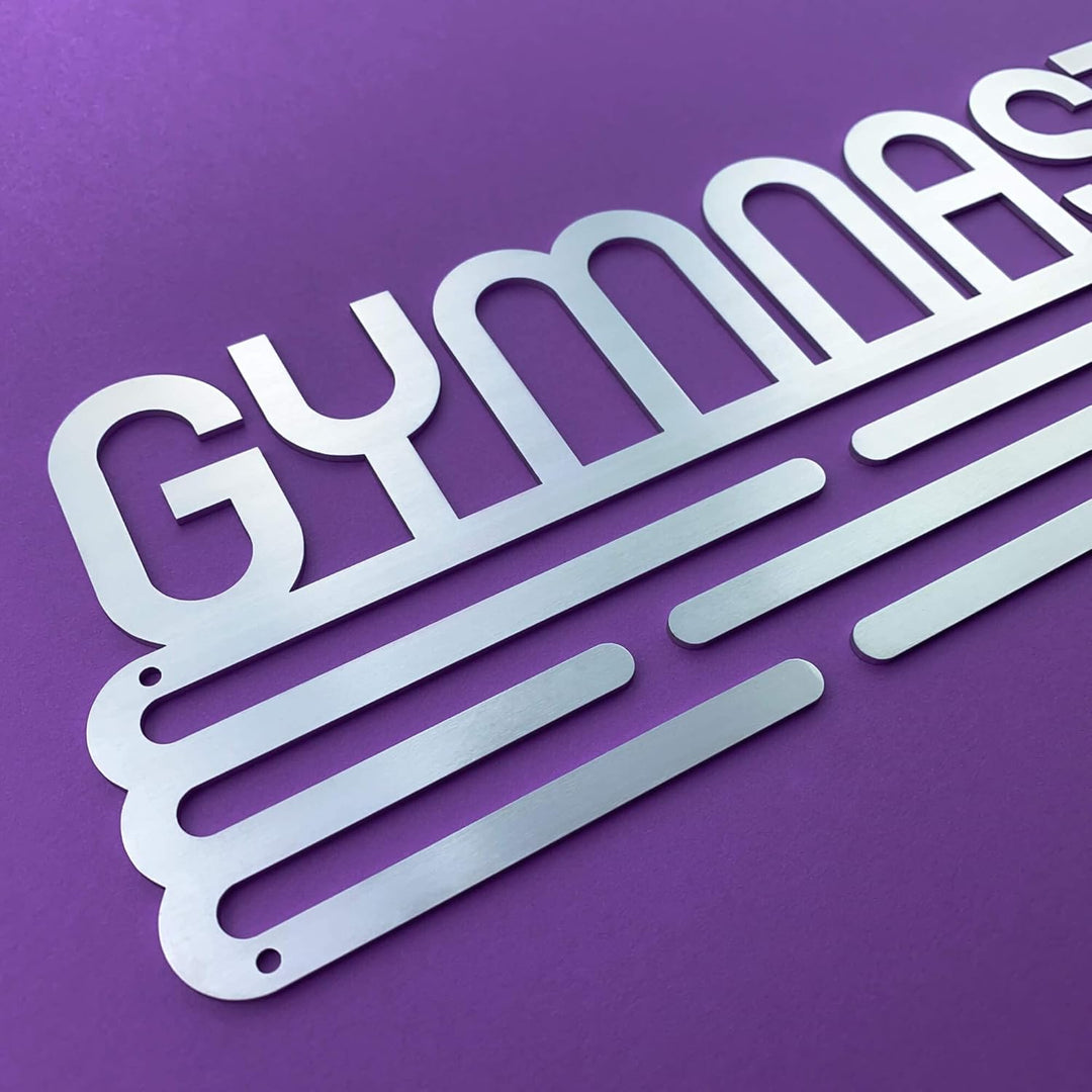 United Medals Gymnastics Medaillenhalter Stahl | Medaillen Aufhänger | Medal Hanger Holder Display R