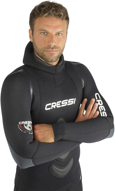 Cressi Apnea Complete Wetsuit - Kompletter Tauchanzug in Soft Neopren, erhältlich in Stärken von 3.5