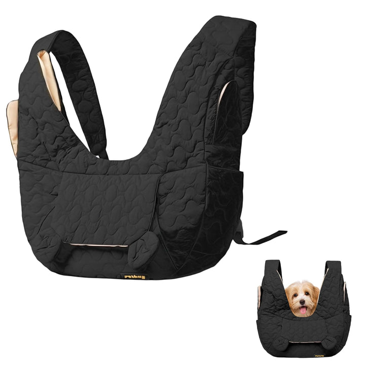 Hundetragetasche Bis 10 Kg, Freihändige Front Hunderucksack mit Verstellbarem Gurt, Bequeme Hunde Tr
