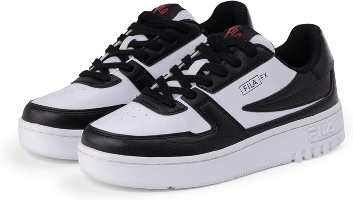 FILA Unisex Kinder Fxventuno TeensSneaker 38 EU Black White, 38 EU Black White
