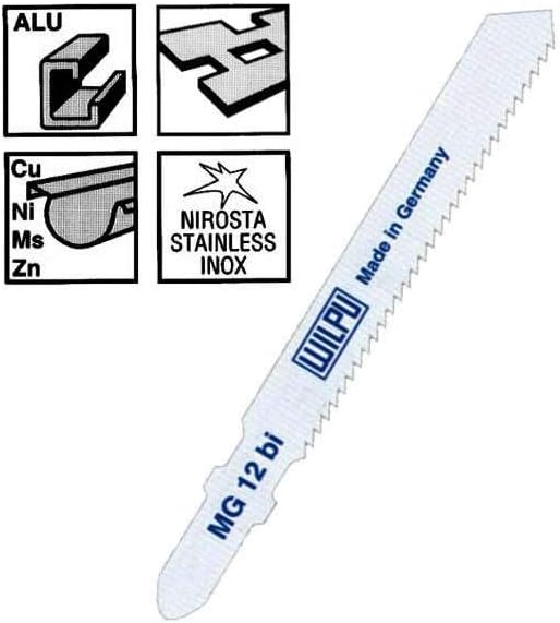 Messer alt. mm 55 D.2 fe-al-cu-inx Stück.5 mg12bi Wilpu [Wilpu]