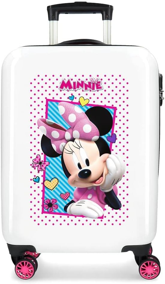 Disney Minnie Joy Kabinenkoffer Mehrfarbig 34x55x20 cms Hartschalen ABS Kombinationsschloss 34L 2,6K