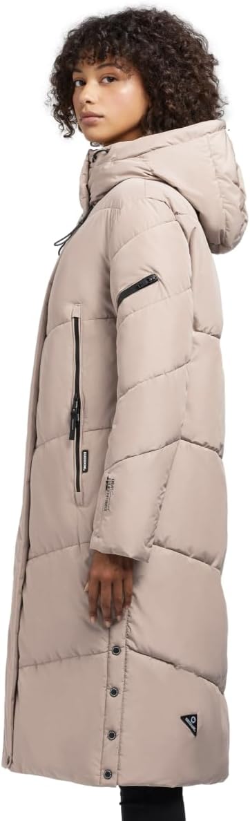 khujo Damen Steppmantel Sonje 5 S Dus-Bei, S Dus-Bei