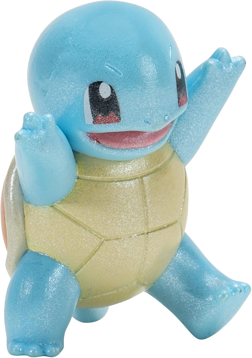 Pokemon PKW2773 Auto Set Select Evolution 3er-Pack – mit 5,1 cm Spritzteller, 7,6 cm Wartortle und 1