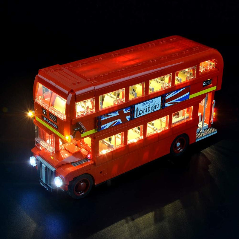 GEAMENT Verbesserte Version 10258 Licht-Set für Creator Expert Londoner Bus (London Bus), kompatibel