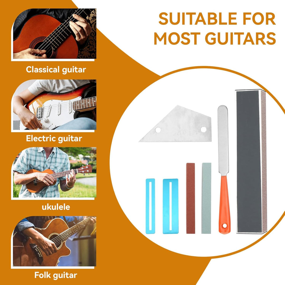 Gitarrenbauer Werkzeug Set, Professionelles Gitarren Luthier Werkzeug Set, Gitarrenbund Krönungsfeil