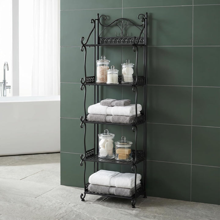 Pflanzenregal Metall klappbar Blumenständer für Innen &amp; Aussen | Elegantes Design, 3- oder 5-stufig,