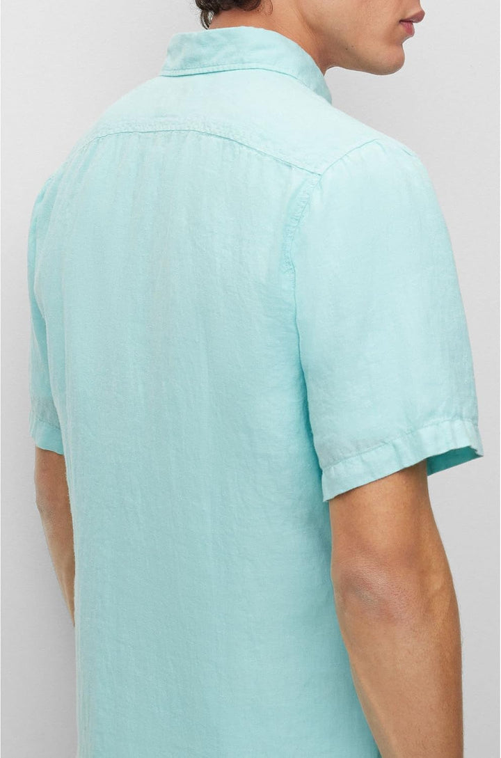 BOSS Herren Shirt XL Hellblau, XL Hellblau