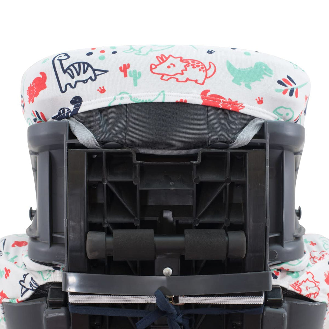 JYOKO Kids Bezug kompatibel mit Klippan Kiss 2, Klippan Kiss 2 Plus, aus Baumwolle (Dino Party) Dino