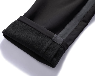 BenBoy Herren Wanderhose Wasserdicht Softshellhose Outdoorhose Winddicht Warm Gefüttert Skihose Snow