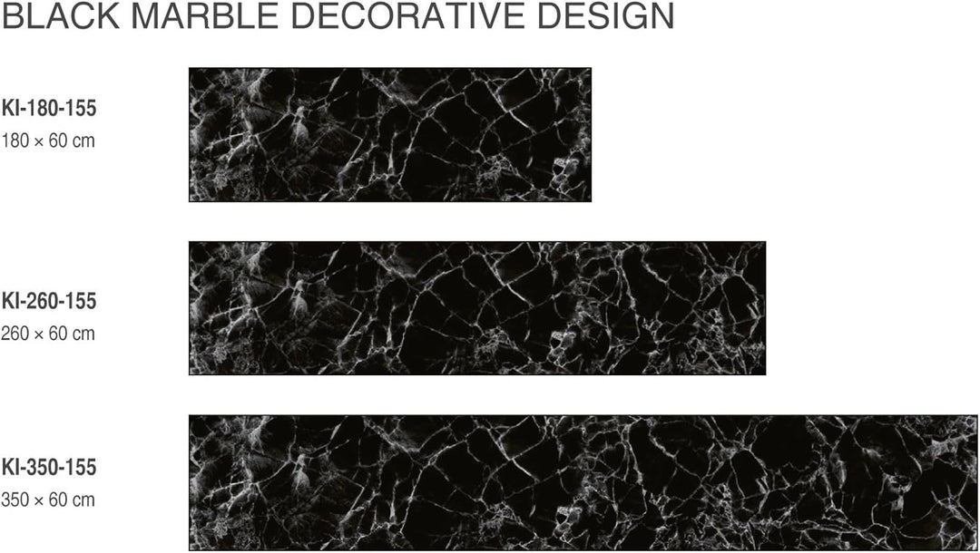 Küchenrückwand Folie Selbstklebend Design MARMOR 260 x 60 cm | Klebefolie - Dekofolie - Spritzschutz