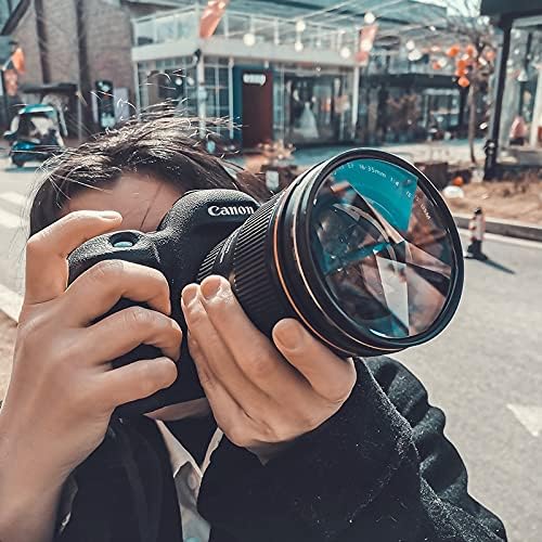JONGSUN Pentaprisma Spezialeffektfilter 77mm FX Glass Glare Widescreen Film Anamorphe DSLR Video Fot