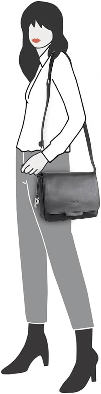 Picard Damen Schultertasche TIMELESS aus Echtleder Mittel | mit Magnetverschluss | Schultertasche |