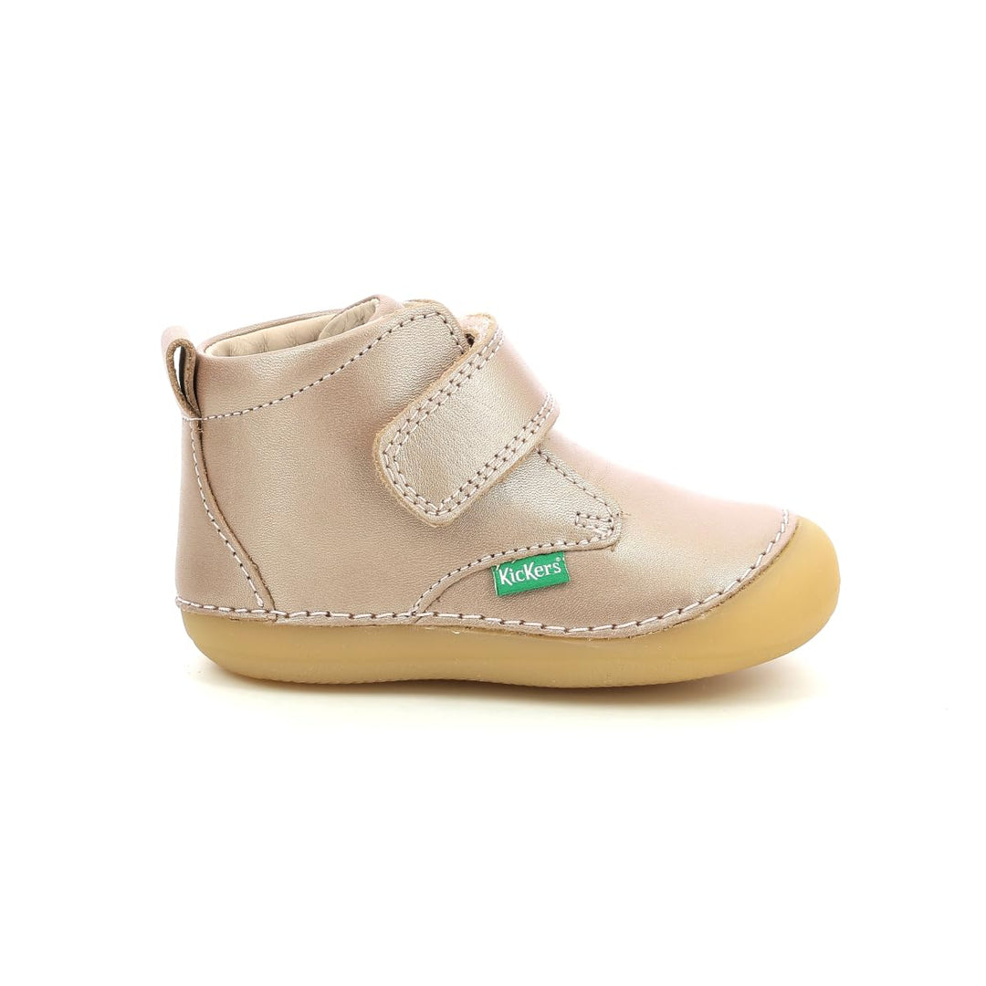 Kickers Unisex Kinder Sabio Stiefel 23 EU Pink Rose Metal 133, 23 EU Pink Rose Metal 133