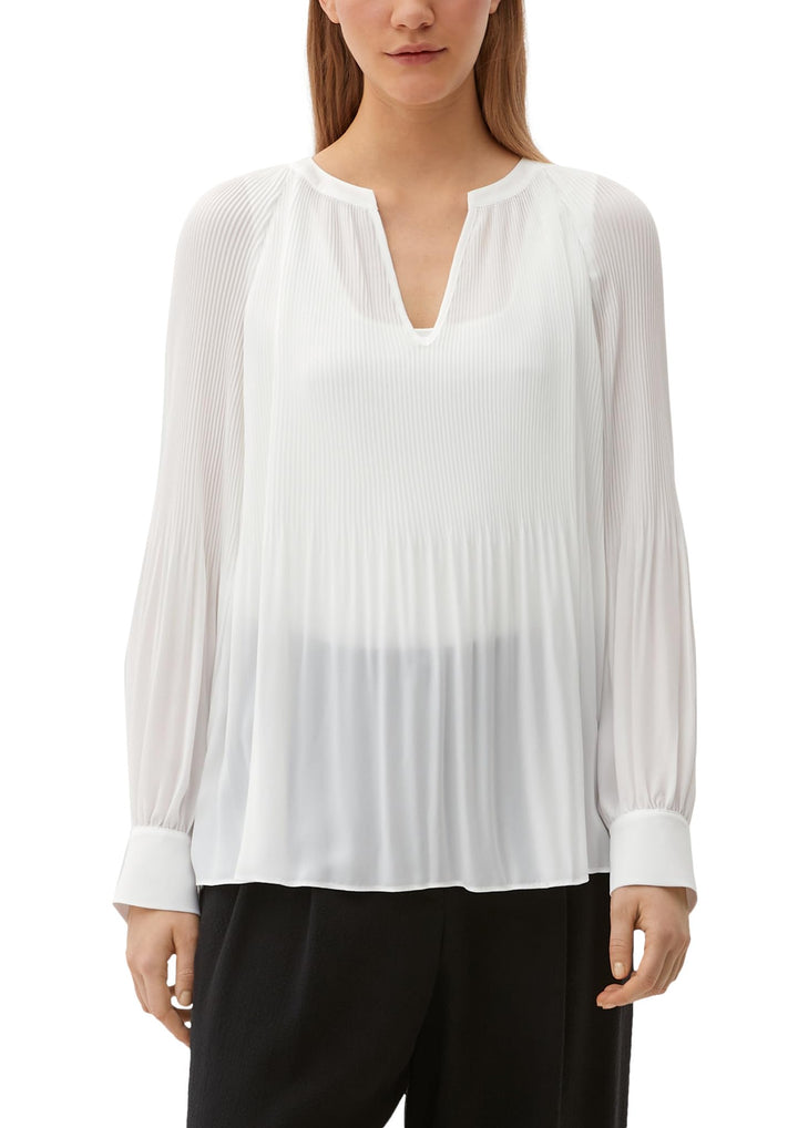 s.Oliver BLACK LABEL Damen Bluse 32 Creme, 32 Creme