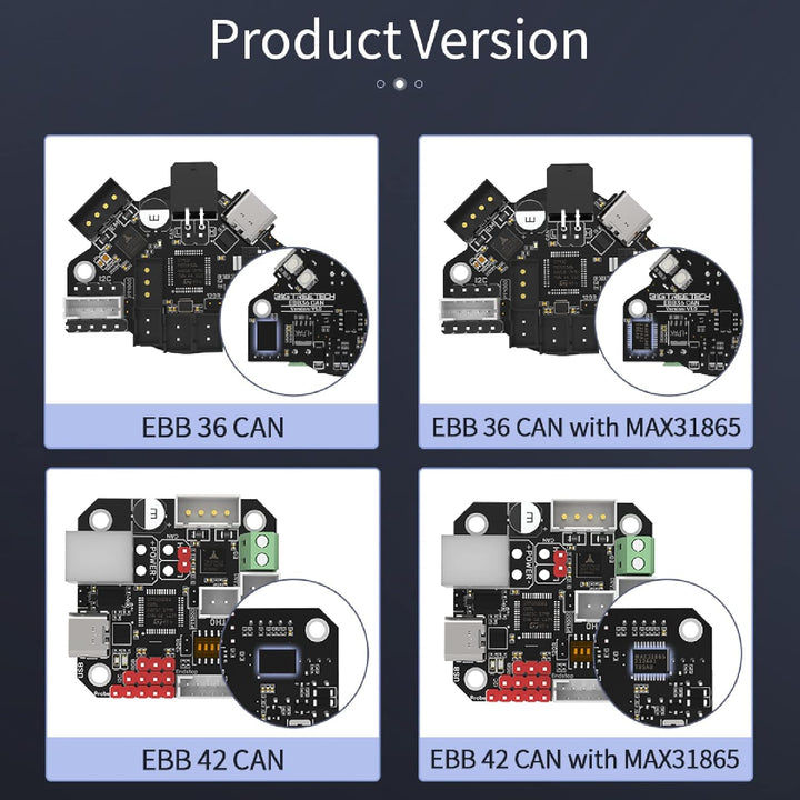 BIGTREETECH EBB 36 CAN V1.1, Schild zum Anschluss von Klipper Erweiterungsgerät, TMC2209 on Board, U