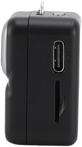 Bewinner Vintage-Digitalkamera, 1080P FHD Vlogging Schlüsselbundkamera mit 0,96-Zoll-Display, 2 MP T
