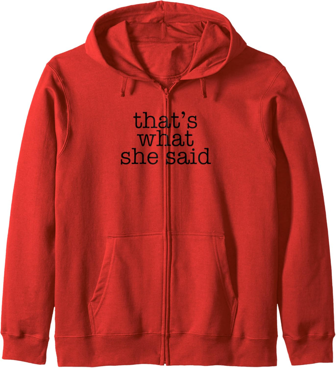The Office Schreibmaschine, sagte sie Kapuzenjacke