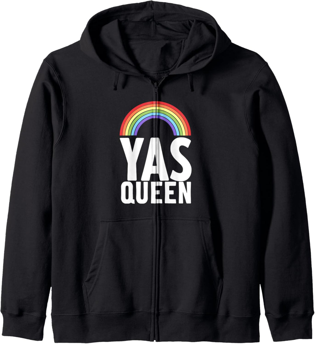 Yas Queen - Lustige LGBT Drag Queen Kapuzenjacke