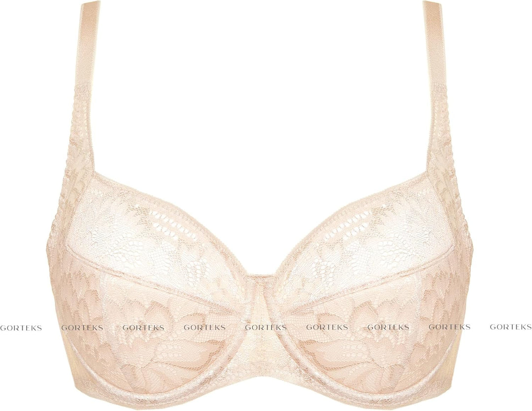 Gorteks Damen BH 65E Beige, 65E Beige