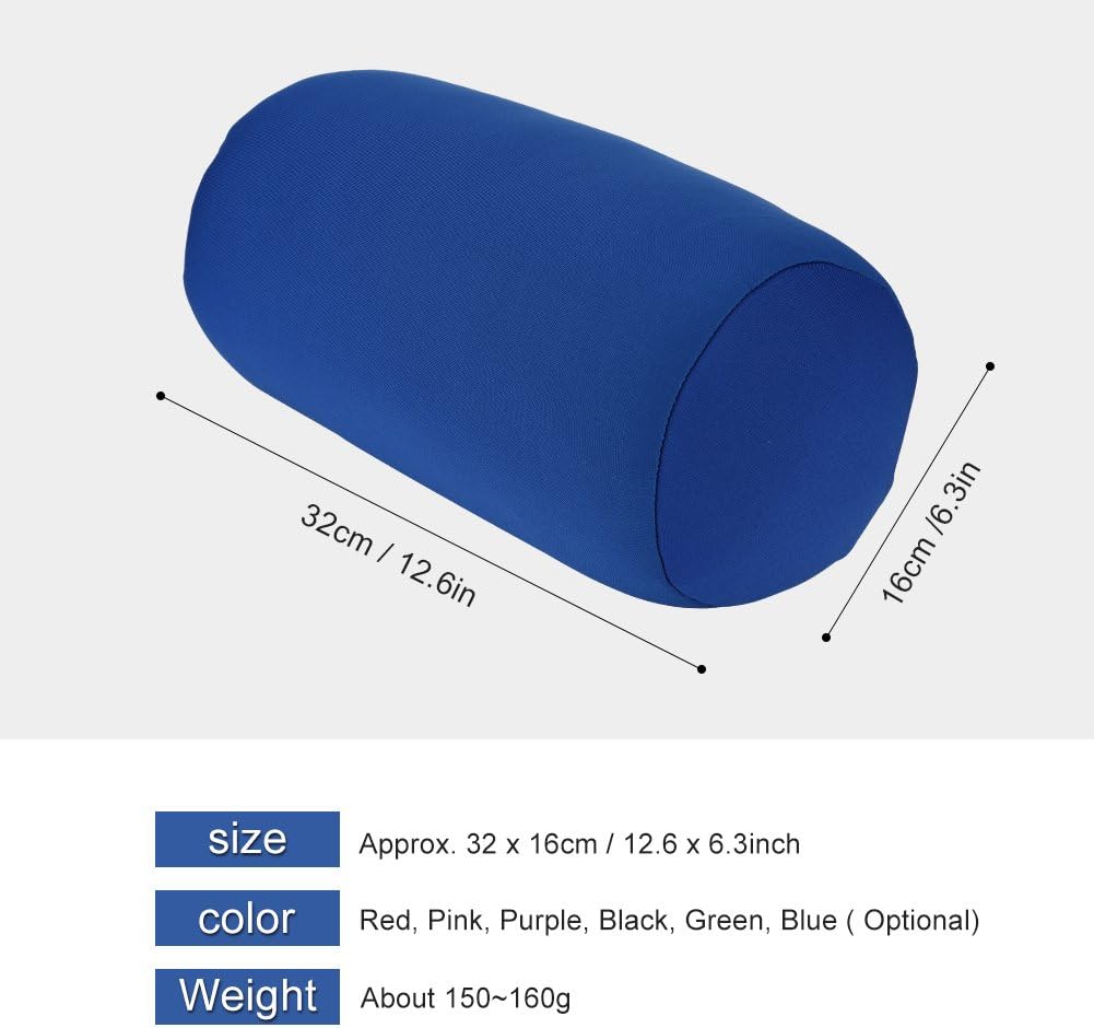 Zerodis Cylindrical Pillow Waschbar Extrem Bequem Roll Pillow Rund Cervical Neck Zurück Stützkissen