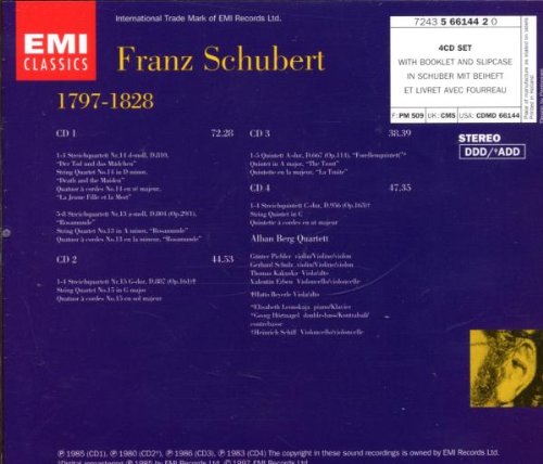 Schubert-Edition (zum 200. Geburtstag): Kammermusik, Audio-CD