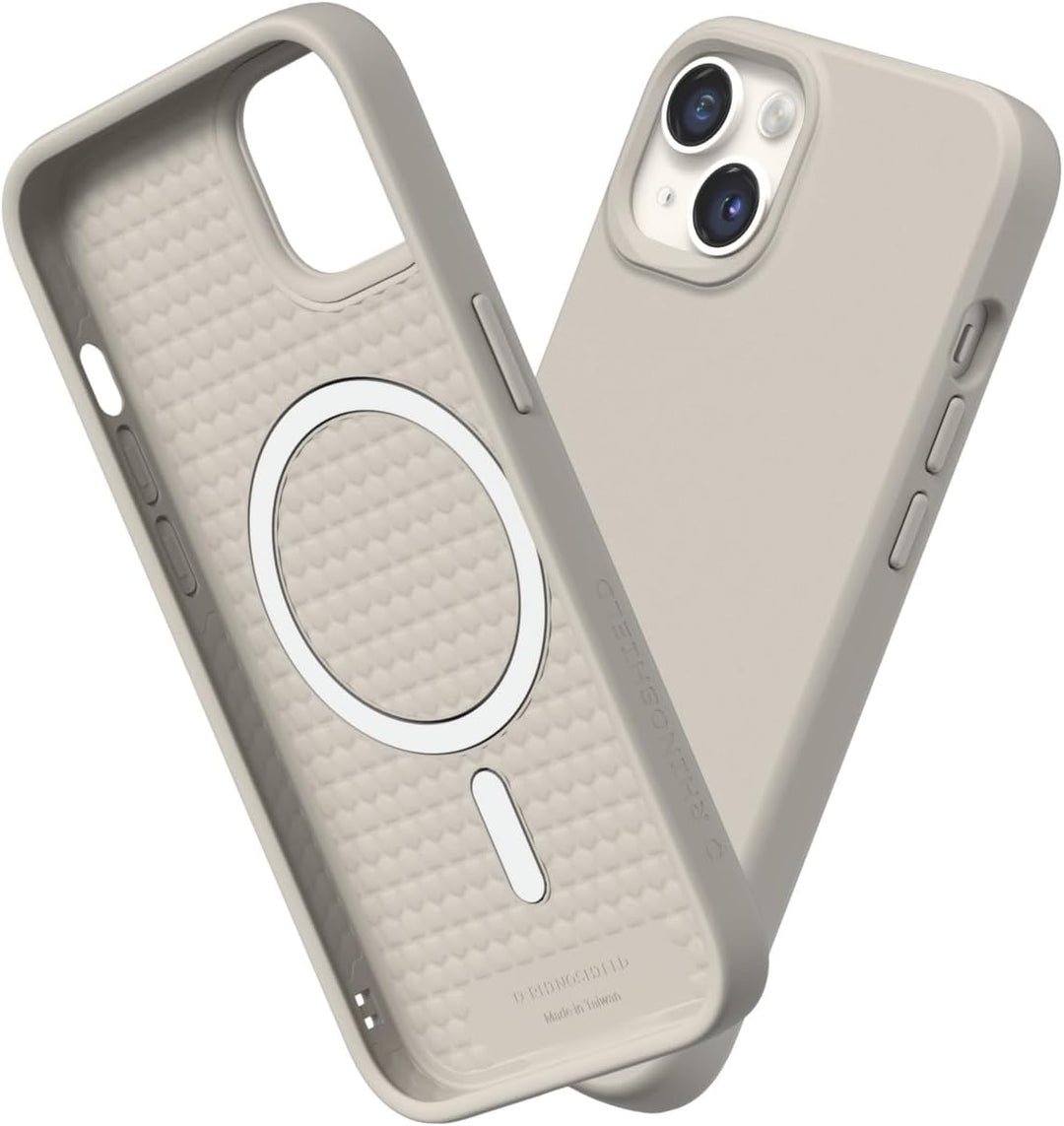 RhinoShield Case kompatibel mit [iPhone 13/14] | SolidSuit - MagSafe-kompatibel -Stossdämpfende & sc