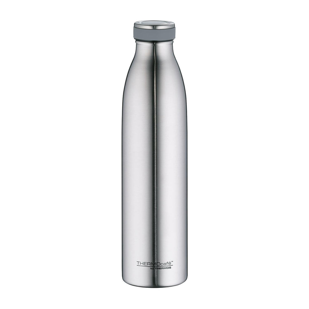 THERMOcafé by THERMOS TC BOTTLE stainless steel mat 0,75l, Isolierflasche aus Edelstahl, kohlensäure