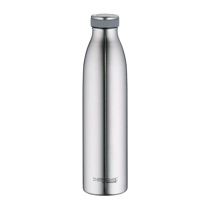 THERMOcafé by THERMOS TC BOTTLE stainless steel mat 0,75l, Isolierflasche aus Edelstahl, kohlensäure