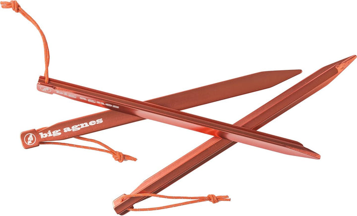 BIG AGNES Dirt Dagger UL Zeltheringe 10" 30er-Pack orange, 25,4 cm (10 Zoll), 30 Stück