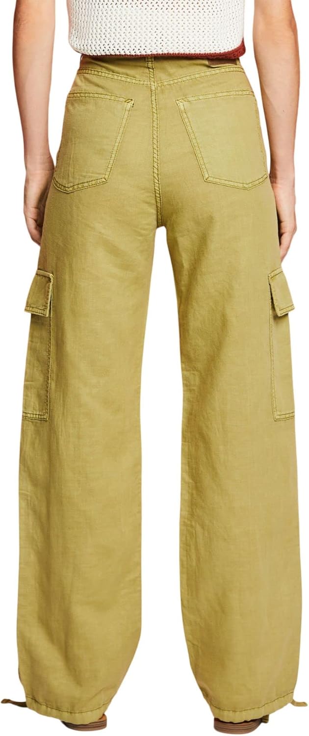 ESPRIT Damen Hose 42 325/Pistachio Green, 42 325/Pistachio Green