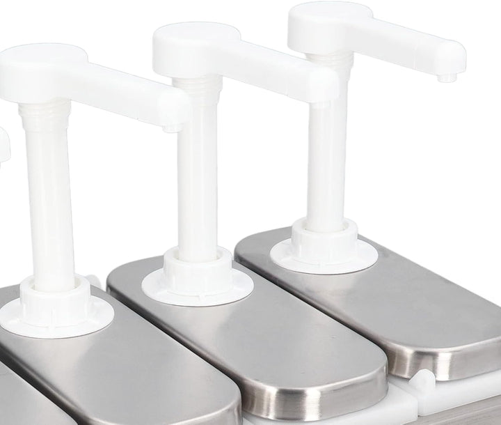 Natudeco 1L Saucen Spender Pumpe langlebige Gewürz pumpe Saucen-Saucen-Pumpen-Behälter Quantitativer