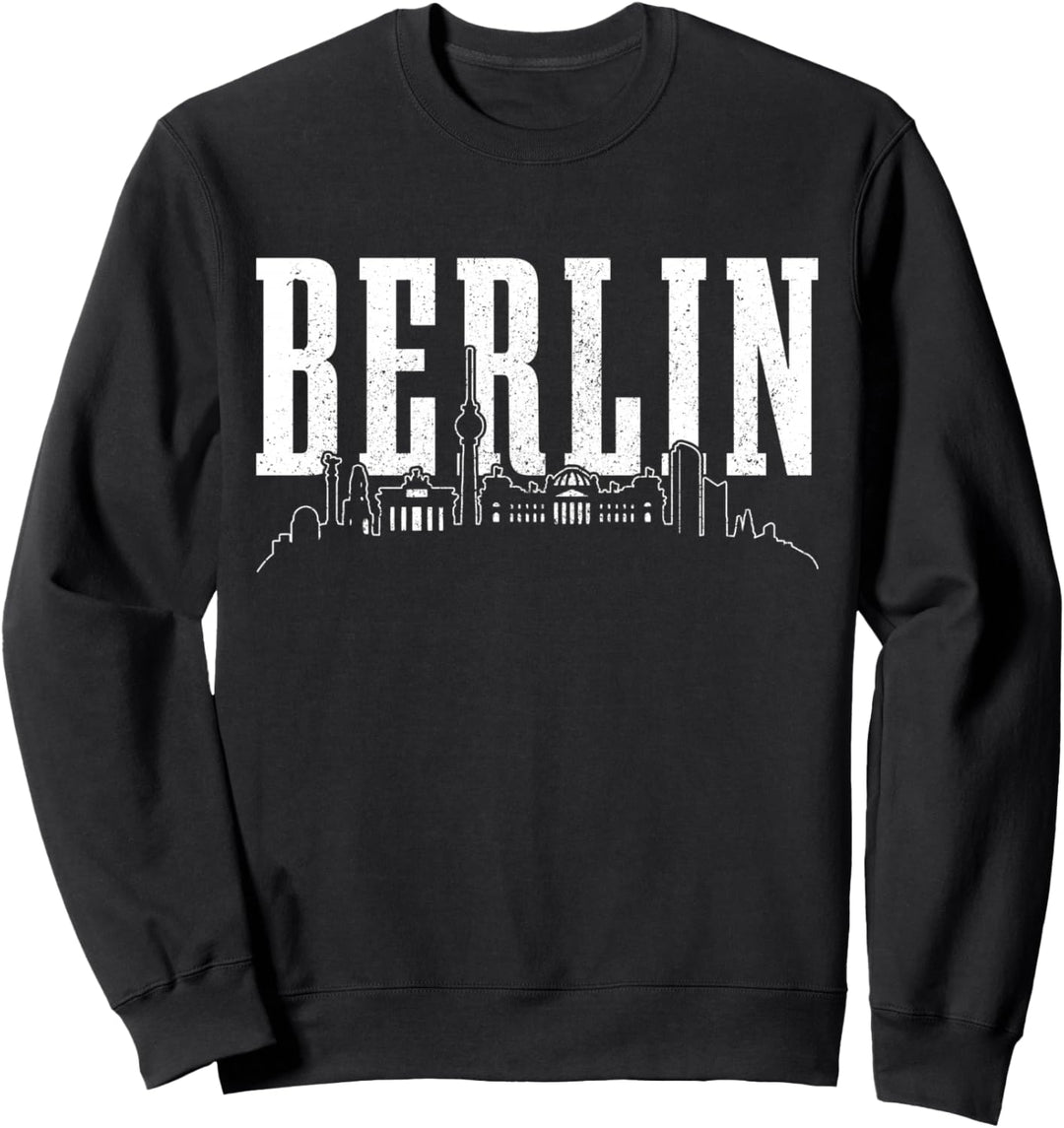 Berlin Skyline Deutschland Deutschland Souvenir Vintage Berlin Sweatshirt
