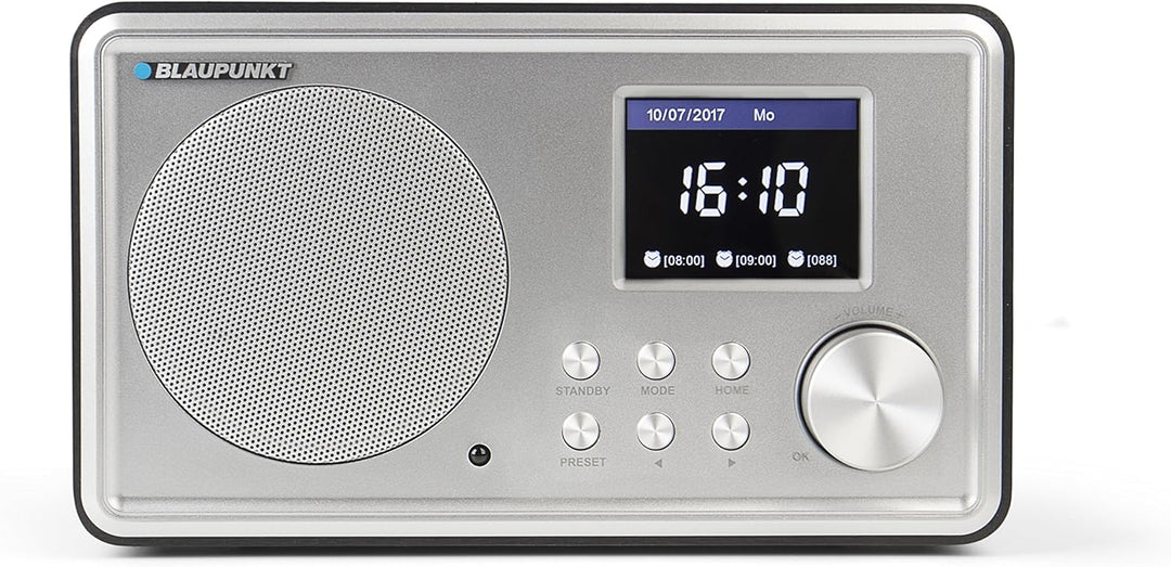 Blaupunkt IR 20 Internetradio, Digital Radio, Farbdisplay, Aux In, Wecker, schwarz Internet Radio 20